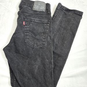 Levi’s Women’s 511 Slim, 32X32, Black Denim, Stretch,  5 Pocket, Logo